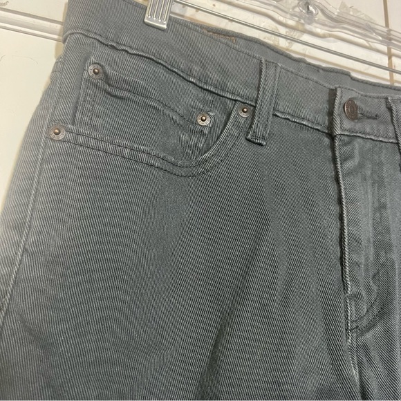 Levi's 511 Slim Fit Gray Jeans Size 31 x 30 Canvas Carpenter Material Gorpcore - Picture 4 of 10